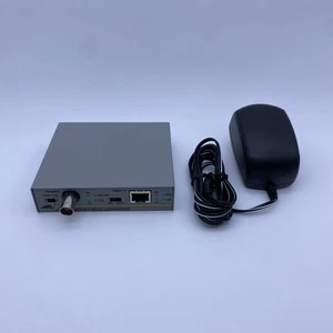 ATI Allied Telesyn AT-MC15 Ethernet Media Converter with Power Adapter, Tested - Picture 1 of 8