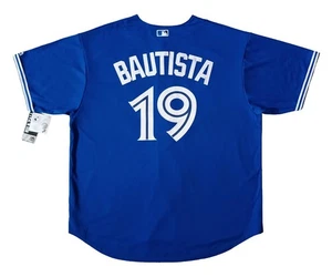 BRAND NEW Toronto Blue Jays JOSE BAUTISTA Baseball Jersey 3XL NWT Blue Majestic - Picture 1 of 6
