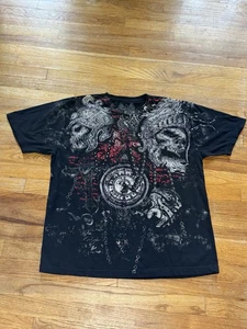 Camiseta Xzavier Estrás Grunge Cyber Estilo Y2K Para Hombre XXL Regreso a la Edad Oscura - Imagen 1 de 7
