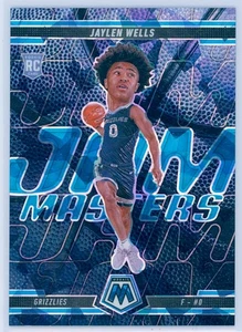 Jaylen Wells 2024-25 Panini Mosaico Jam Masters Blue Ice/125 RC Grizzlies - Imagen 1 de 2