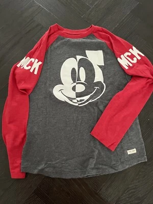 Gap  Mickey Mickey Mouse Boys shirt Sz 12 - Image 1 of 4