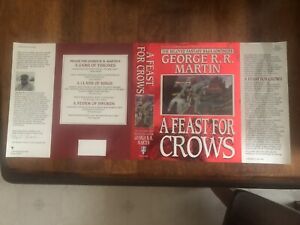 Veste de poussière non circulée A Feast For Crows George R R Martin A Game of Thrones