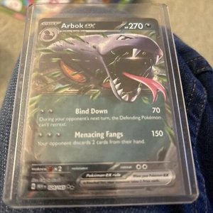 Holo Arbok ex - 024/165 Double Rare Scarlet & Violet 151 Pokemon TCG - Picture 1 of 6