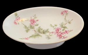 Vintage Porcelain oval soapdish floral design 5” X 3.5” X 2” - Picture 1 of 13