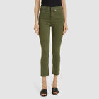 Pantalon mince femme Veronica barbe vert haute taille coupe 258 $ taille 25