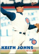 2000 Multi-Ad Iowa Cubs Minor League Baseball #10 Keith Johns