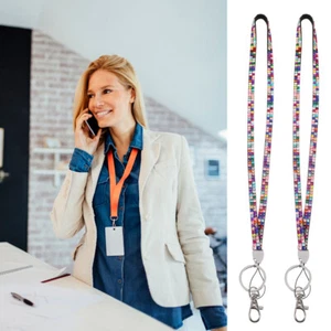  3 Pcs Mobile Phone Straps Fitness Miss Key Chain Lanyard ID Cards Hanging Rope - Zdjęcie 1 z 12