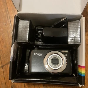Fotocamera digitale Polaroid iEX29 testata funzionante con batteria! Scheda mem tutto funzionante no - Foto 1 di 7
