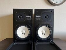 YAMAHA NS-10MX Pair Speakers, Used, Black, Scratches & Paint Peeling