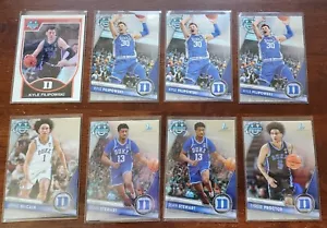 2023-2024 Bowman Chrome U 1st Lot (8 Cards) - Duke Kyle Filipowski x4 + Proctor - Picture 1 of 1