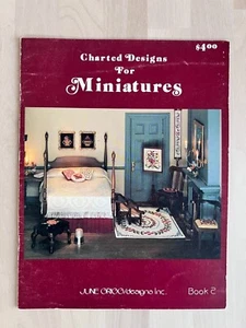 Charted Designs for Miniatures June Grigg Designs Inc Book 2 - Picture 1 of 3