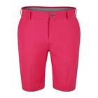JRB Stretch Men's Tailored Plain Front Golf Shorts 36" Waist Bright Bright Pink