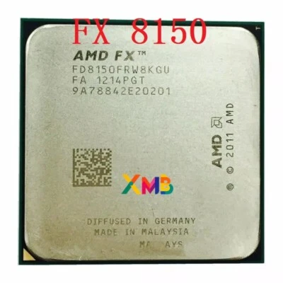 AMD FX-Series FX 8150 FD8150FRW8KGU 8C 3.6GHz 125W Socket AM3+ CPU Processor - Image 1 of 2