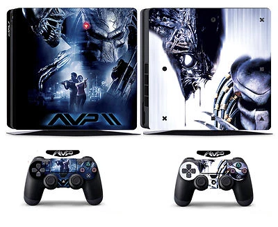 Aliens 257 Vinly Skin Sticker Cover per Sony PS4 Slim PlayStation 4 SLIM - Immagine 1 di 2