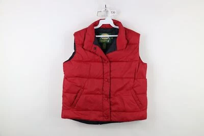 Vintage Cabelas Mens M Distressed Premier Northern Goose Down Puffer Vest Jacket - Image 1 of 4