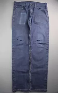 Jeans uomo Levi's 511 2016 slim fit blu scuro taglia 33x32 (misura 33x30) - Foto 1 di 9