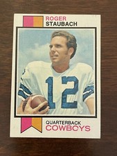 1973 TOPPS #475 ROGER STAUBACH VINTAGE FOOTBALL CARD EX CONDITION COWBOYS HOF