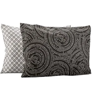 Taie d'oreiller 50x70 Lot de 2 taies d'oreiller taie d'oreiller 100% coton - Photo 1/1
