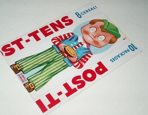 60er Jahre Post-Tens Müslischachtel Tablett ausgeschnitten aus Märchen EINFACH SIMON - Bild 1 von 1