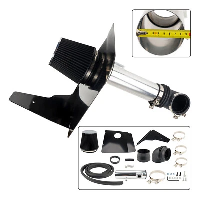 Kit de admisión de aire frío negro para Chevrolet Camaro LT 2010 2011 3,6 L V6 Foto 1 de 4