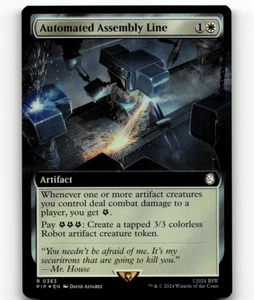 LÁMINA - Línea de Montaje Automático Magic The Gathering (Arte Extendido) - Universos Beyond: Fallout - Imagen 1 de 1