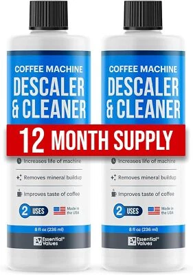 Solución de descalcificación compatible con Keurig (4 usos) máquina de café descalcificador limpiador Br Foto 1 de 4