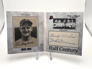ZEKE BONURA 2020 HISTORIC AUTOGRAPHS HALF CENTURY CUT AUTO 1936 GOUDEY - Picture 1 of 1
