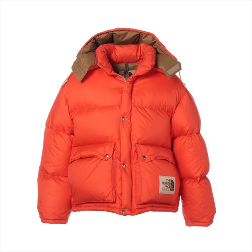 Gucci x North Face Piumino Nylon L Uomo Arancione x Marrone 649243 Staccabile h