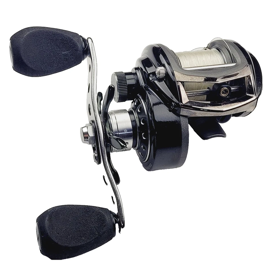 Carrete de baitcasting de cabrestante Abu Garcia Ambassadeur Revo R/H 9BB 5,4:1 negro Foto 1 de 4