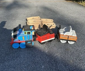 THOMAS TRAIN CLAVIJA PEGERO CON VÍAS EN ANNIE CLARABEL COCHE DE PASAJEROS VÍA DE EXPANSIÓN - Imagen 1 de 10