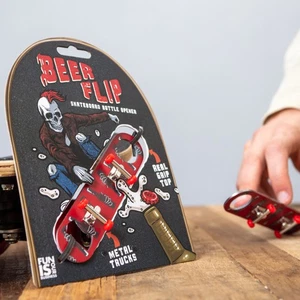 Beerflip Skateboard Bottle Opener - Bones - Picture 1 of 7