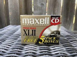 Neu Maxell XL II 90 Audiokassetten 5er-Pack High Bias IEC Typ II versiegelt - Bild 1 von 7