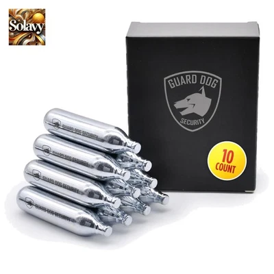 Cápsulas de CO2 12 g a prueba de fugas - Instalación sin esfuerzo sin rosca para Airsoft Foto 1 de 4