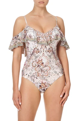 CAMILLA Frill Over Shoulder One Piece Swimsuit Size XS-S Tales Of Talitha - Image 1 of 4
