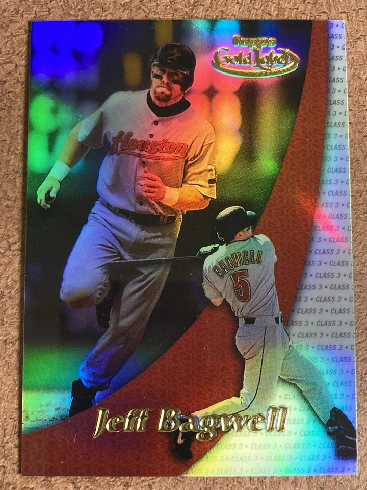 2000 Topps Gold Label Jeff Bagwell Class 3 #60 Houston Astros - Image 1 of 2