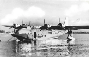 B&W RP of Courtrier Empire Flying Boat - Unused - Picture 1 of 2