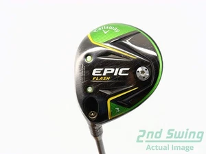 Callaway EPIC Flash Fairway Wood 3 Wood 3W 15° Graphite Stiff Left 43.0in - Picture 1 of 8