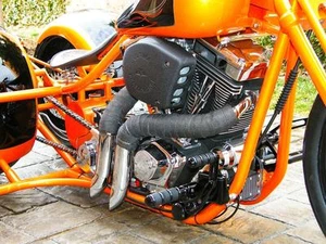 BATISTINI BLACK BILLET FORWARD CONTROLS  TWINCAM SOFTAIL NIGHT TRAIN 2000 & LATE - Picture 1 of 1