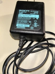 Original SONY AC-P1215A 12V 1.5A Adapter AC Charger Sony Portable DVD MP3 Player - Picture 1 of 5