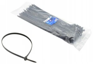 Kabelbinder Sortiment Kabelstrapse Set 100-tlg 3,6mm x 200mm schwarz uv-beständg - Bild 1 von 1