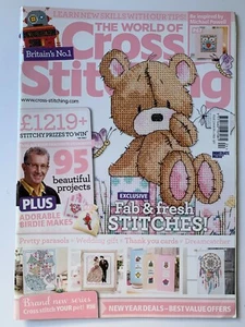 The World of Cross Stitching Magazine Back Issue 224 95 Designs Smoke Free Home - Bild 1 von 4