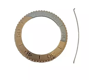 Parts For Original Invicta Rose Gold Plated Bezel 38mm - Picture 1 of 2
