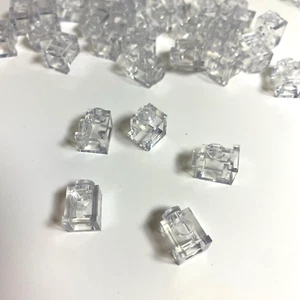 50 pro Set NEU LEGO Transparent 1X1 ECKIGER STEIN 1X1 (35388/6244796) Scheinwerfer - Bild 1 von 3