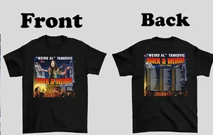 Camiseta Weird Al Yankovic Bigger and Weirder Tour Doble Cara Talla Completa S-5XL - Imagen 1 de 3