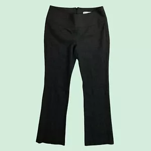 Cabi Pants 4 Damen grau Schlaghose niedriger Bund Stretch Viskose-Mischung Karriere gebraucht, in einwandfreiem Zustand - Bild 1 von 12
