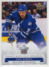 2017-18 Toronto Maple Leafs Centennial Record Holders #140 Gary Roberts