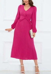 Plisseekleid mit Drehfront - Bild 1 von 20