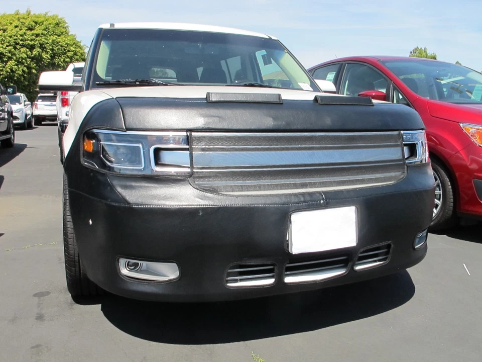 Colgan Front End Mask Bra 2pc. Fits Ford Flex 2013-2015 W/License & Sensors - Image 1 of 1