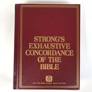 Strongs Exhaustive Concordance of the Bible Old Time Gospel Hour Edition Falwell - Bild 1 von 9