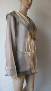 Riani Blazerjacke, geknöpft, mit Kapuze, goldfarbig, Größe 36 - Bild 1 von 8